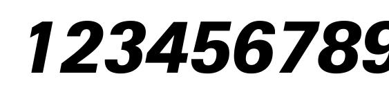 Rotis II Sans Pro Black Italic Font, Number Fonts