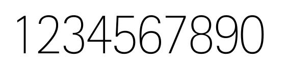 Rotis II Sans Pro Extra Light Font, Number Fonts