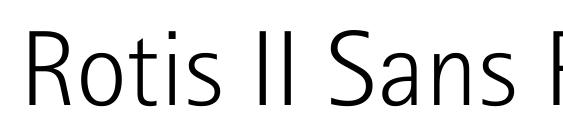 шрифт Rotis II Sans Pro Light, бесплатный шрифт Rotis II Sans Pro Light, предварительный просмотр шрифта Rotis II Sans Pro Light