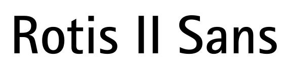 Rotis II Sans Pro Semi Bold Font