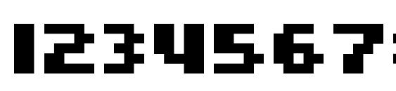 Rotorcap bold Font, Number Fonts