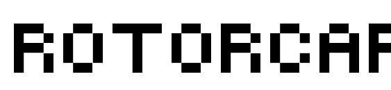 Rotorcap font, free Rotorcap font, preview Rotorcap font