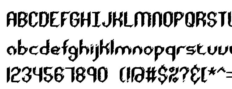 glyphs Rough Day BRK font, сharacters Rough Day BRK font, symbols Rough Day BRK font, character map Rough Day BRK font, preview Rough Day BRK font, abc Rough Day BRK font, Rough Day BRK font