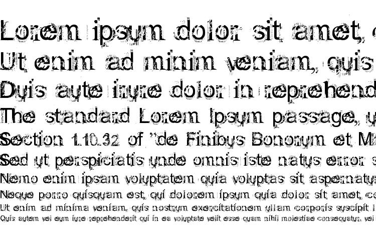 specimens Rough linen font, sample Rough linen font, an example of writing Rough linen font, review Rough linen font, preview Rough linen font, Rough linen font