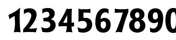 Roundest Bold Font, Number Fonts