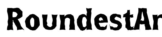 RoundestAntique Bold font, free RoundestAntique Bold font, preview RoundestAntique Bold font