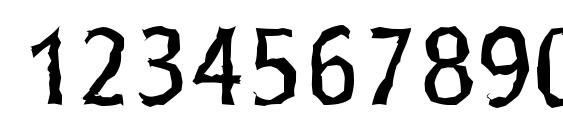 RoundestRandom Regular Font, Number Fonts