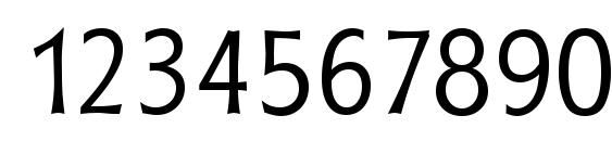 RoundestSerial Light Regular Font, Number Fonts