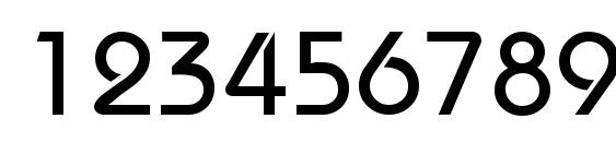 RoundHouseMedium Regular DB Font, Number Fonts