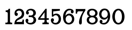 Roundslabserif Font, Number Fonts