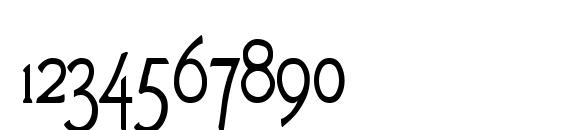 ROWLEY Regular Font, Number Fonts