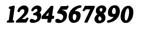 Royal Acid Font, Number Fonts