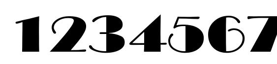 RoyaltonExt Normal Font, Number Fonts