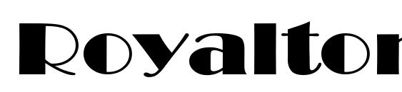 RoyaltonExt Normal Font