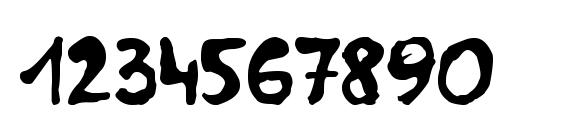 RP Mola Font, Number Fonts