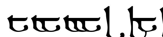 Rsmoroma medium Font, Number Fonts