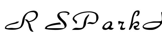 RSParkHaven font, free RSParkHaven font, preview RSParkHaven font