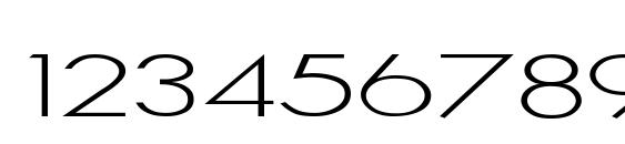 RSSansSerif Font, Number Fonts