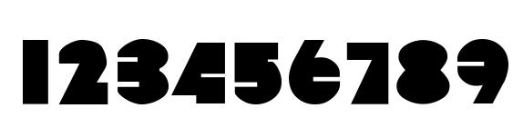 RSSharktooth Font, Number Fonts