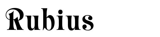 Rubius Font