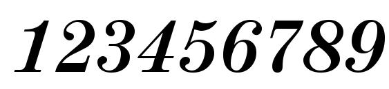 RubyScript Bold Font, Number Fonts