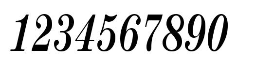 RubyScriptNarrow Bold Font, Number Fonts