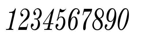 RubyScriptNarrow Regular Font, Number Fonts