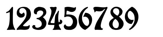 Rudelsberg Normal Font, Number Fonts