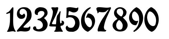 Rudelsberg Font, Number Fonts