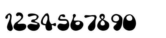 Rum Bubber Font, Number Fonts