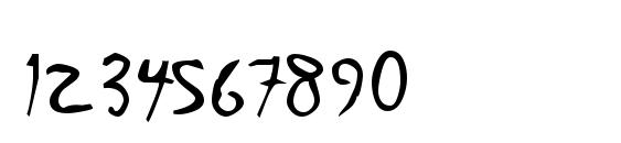 Runaway Font, Number Fonts