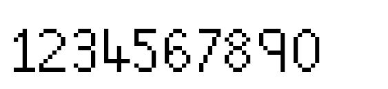 Runescape Font, Number Fonts