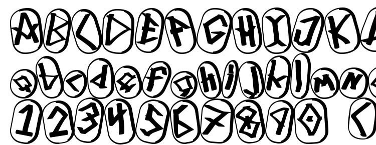 glyphs Runez of omega three font, сharacters Runez of omega three font, symbols Runez of omega three font, character map Runez of omega three font, preview Runez of omega three font, abc Runez of omega three font, Runez of omega three font
