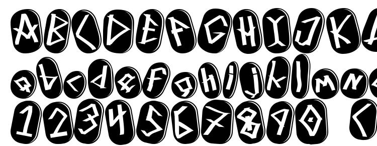 glyphs Runez of omega font, сharacters Runez of omega font, symbols Runez of omega font, character map Runez of omega font, preview Runez of omega font, abc Runez of omega font, Runez of omega font