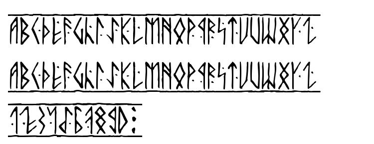 glyphs Runic Alt font, сharacters Runic Alt font, symbols Runic Alt font, character map Runic Alt font, preview Runic Alt font, abc Runic Alt font, Runic Alt font