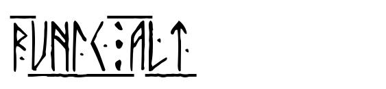 Runic Alt Font