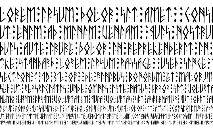 specimens Runic AltNo font, sample Runic AltNo font, an example of writing Runic AltNo font, review Runic AltNo font, preview Runic AltNo font, Runic AltNo font