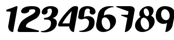 Running shoe Font, Number Fonts