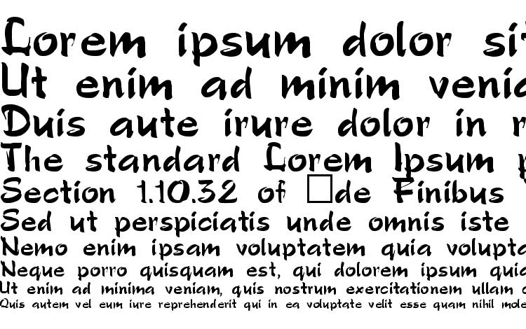 specimens RUPERTA Regular font, sample RUPERTA Regular font, an example of writing RUPERTA Regular font, review RUPERTA Regular font, preview RUPERTA Regular font, RUPERTA Regular font