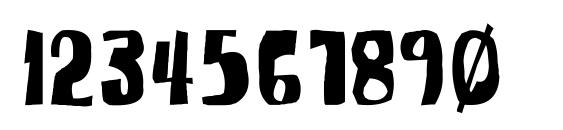 RUSSpongeFont Font, Number Fonts