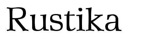 шрифт Rustika, бесплатный шрифт Rustika, предварительный просмотр шрифта Rustika