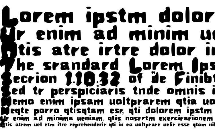 specimens Rusty font, sample Rusty font, an example of writing Rusty font, review Rusty font, preview Rusty font, Rusty font