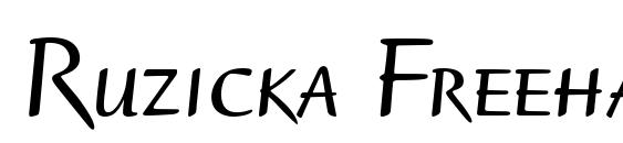Ruzicka Freehand LH Bold Small Caps & Oldstyle Figures font, free Ruzicka Freehand LH Bold Small Caps & Oldstyle Figures font, preview Ruzicka Freehand LH Bold Small Caps & Oldstyle Figures font