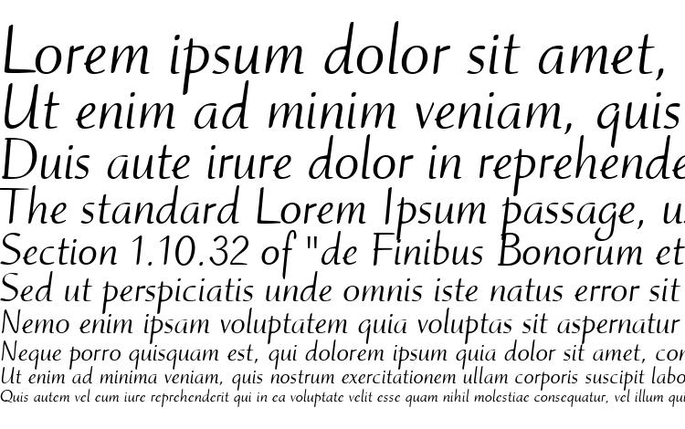 specimens Ruzicka Freehand LT Roman font, sample Ruzicka Freehand LT Roman font, an example of writing Ruzicka Freehand LT Roman font, review Ruzicka Freehand LT Roman font, preview Ruzicka Freehand LT Roman font, Ruzicka Freehand LT Roman font