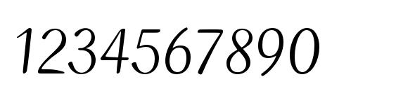 RuzickaFreehandLTStd Roman Font, Number Fonts