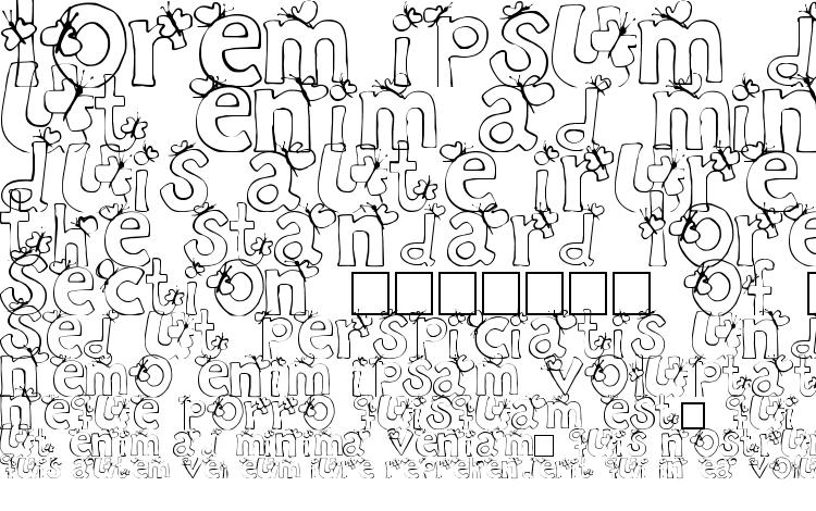 specimens Ryp childc font, sample Ryp childc font, an example of writing Ryp childc font, review Ryp childc font, preview Ryp childc font, Ryp childc font