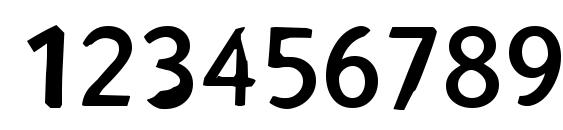Rövpåle Font, Number Fonts