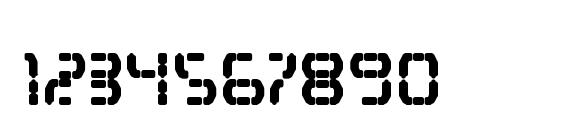 S selfism bold Font, Number Fonts