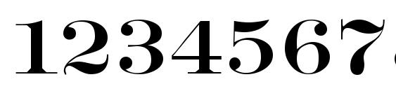 S650 Roman Regular Font, Number Fonts