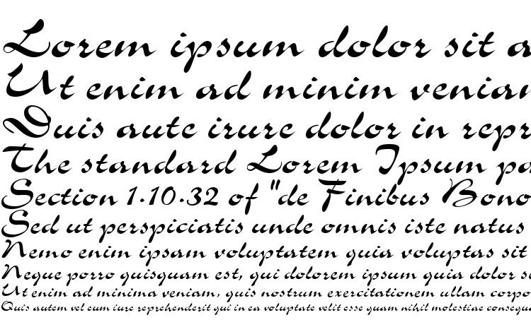 specimens S760 Script Regular font, sample S760 Script Regular font, an example of writing S760 Script Regular font, review S760 Script Regular font, preview S760 Script Regular font, S760 Script Regular font